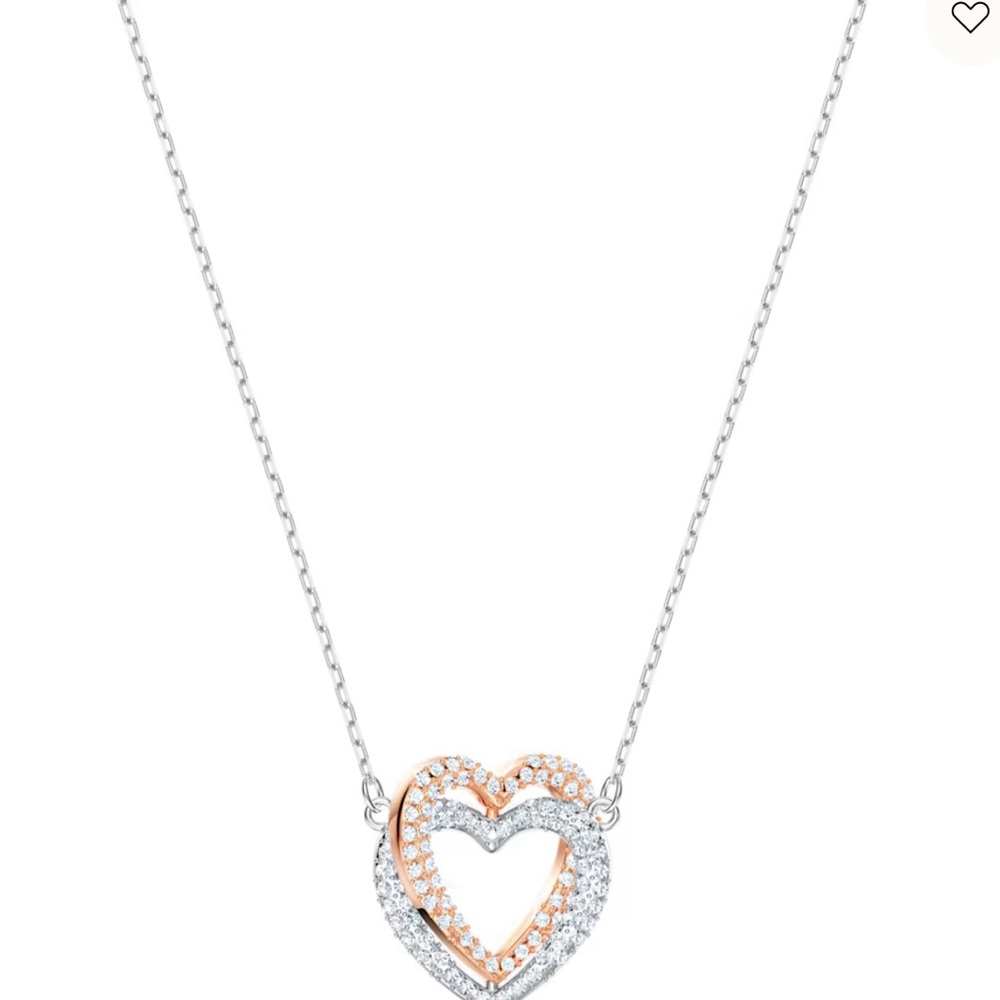 SWAROVSKI Infinity Heart Jewelry Collection, Rose Gold & Rhodium Tone Finish